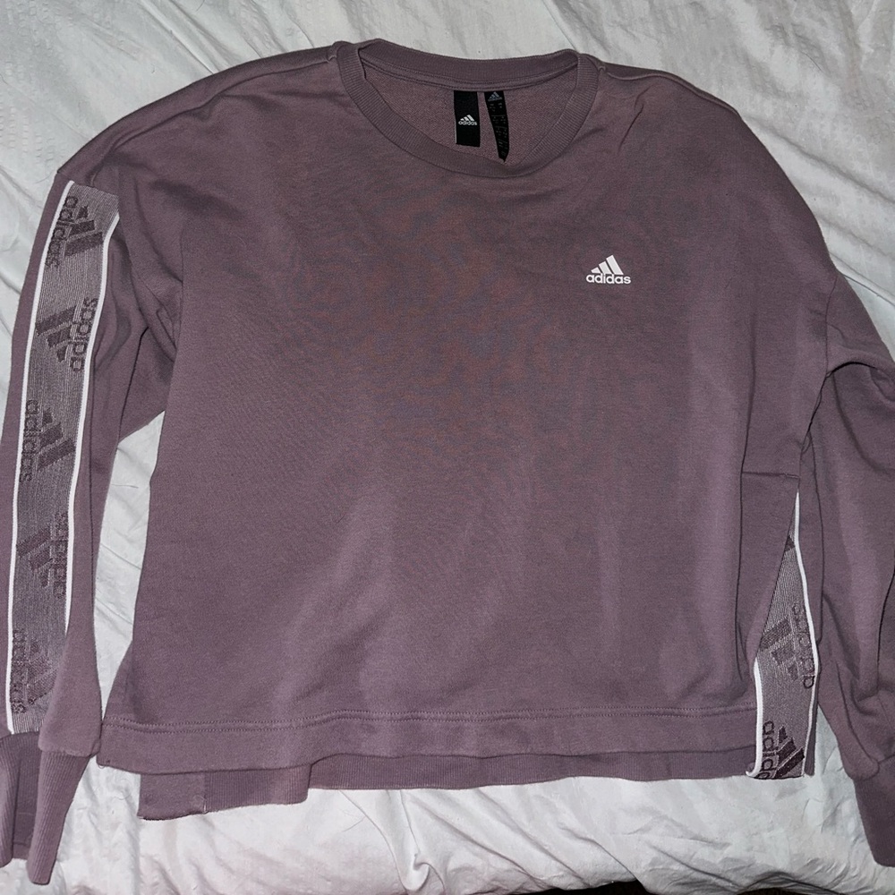 Adidas purple sweater